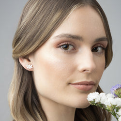 BAROCK JEWELRY. PENDIENTES RAMA PEQUEÑA