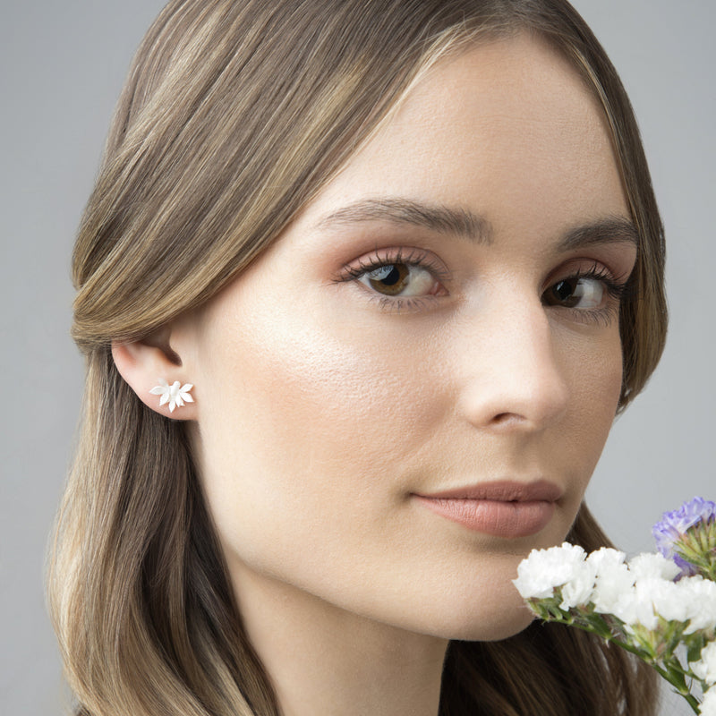 BAROCK JEWELRY. PENDIENTES RAMA PEQUEÑA