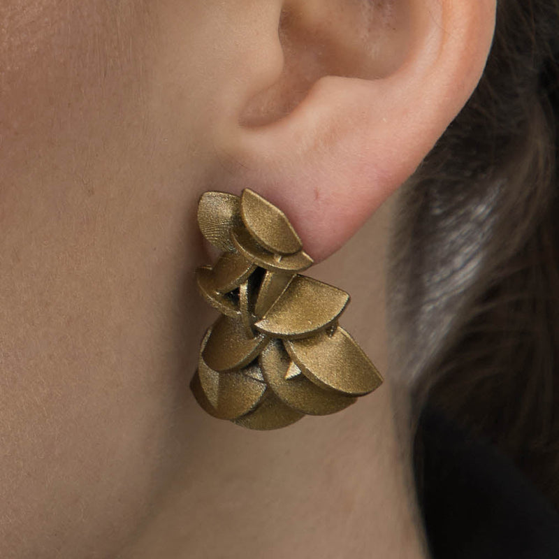 BAROCK JEWELRY. PENDIENTES ROSA DEL DESIERTO