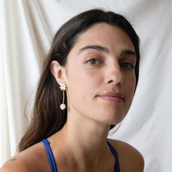 MRLASPIUR. PENDIENTES PERLA
