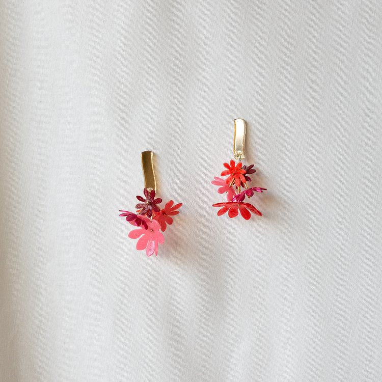 MRLASPIUR. PENDIENTES ZINNIA