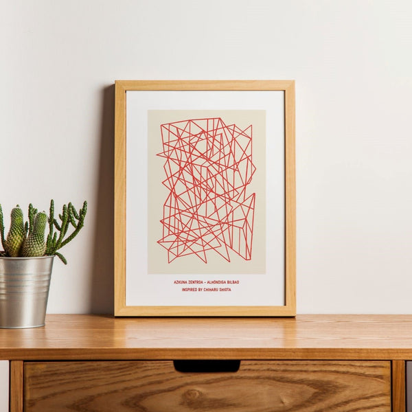 TU OBRA CON HILOS – LAMINA DIY CHIHARU SHIOTA