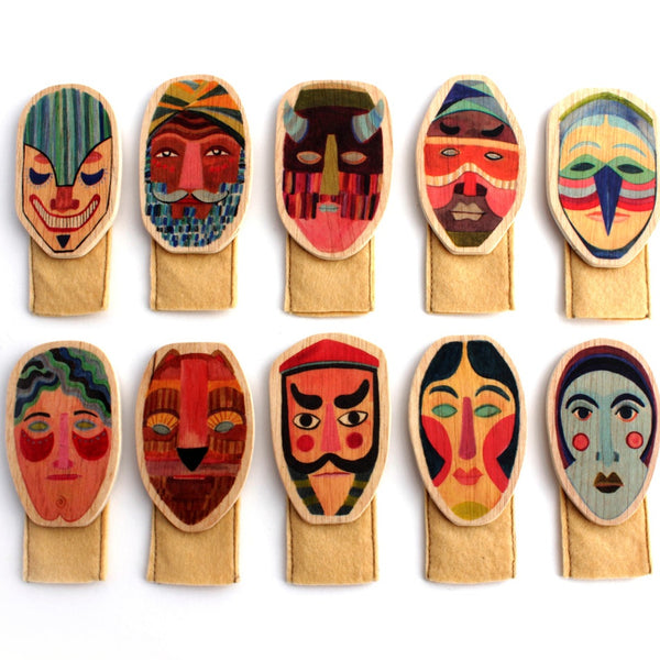 PALOPALÚ. FINGER PUPPET MASKS – dendAZ. This is Basque Design - Azkuna ...